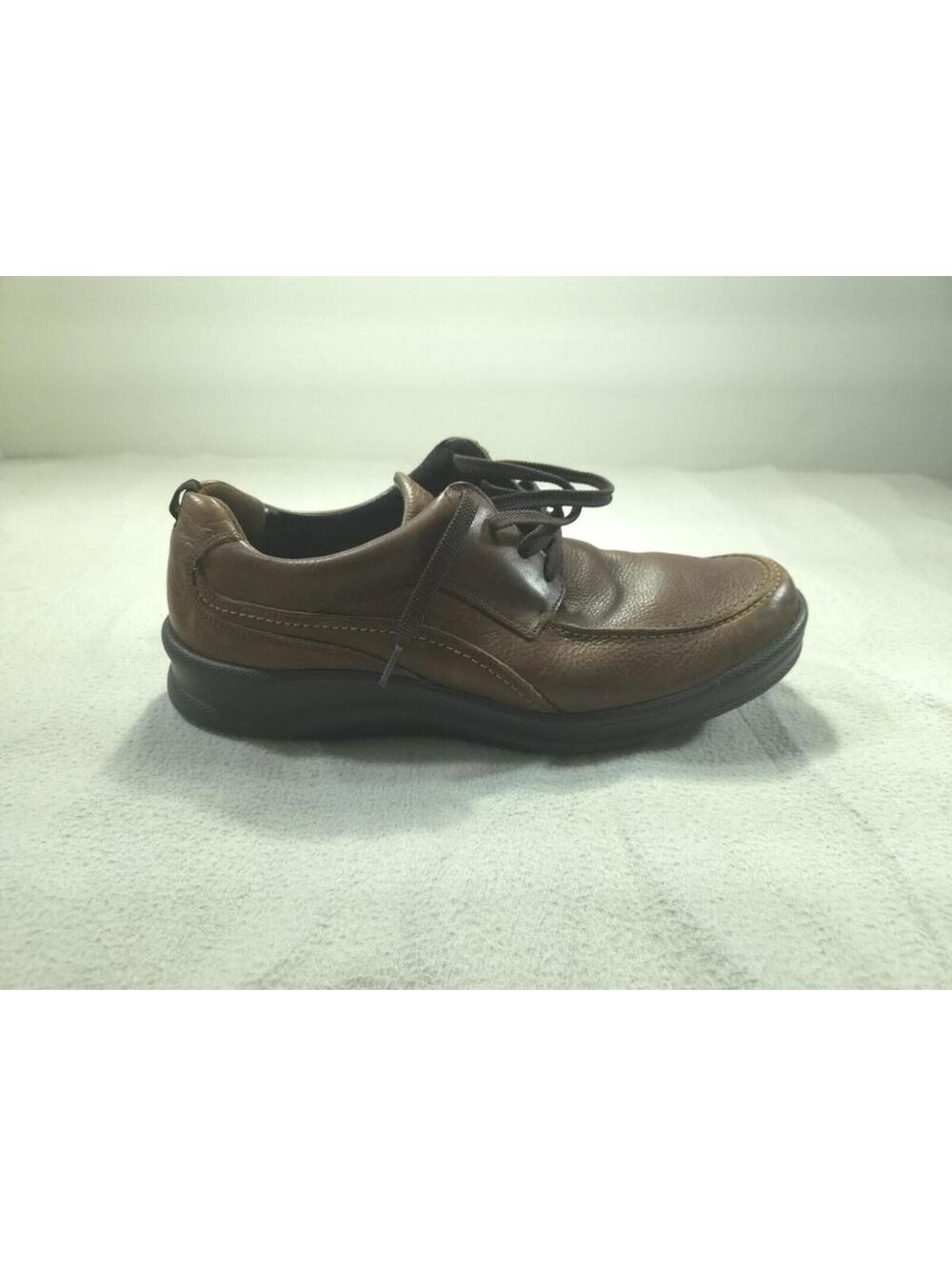 SAS Shoes Mens 12 Brown Oxford Derby Move On Leather Lace-Up Mock Toe Low Work